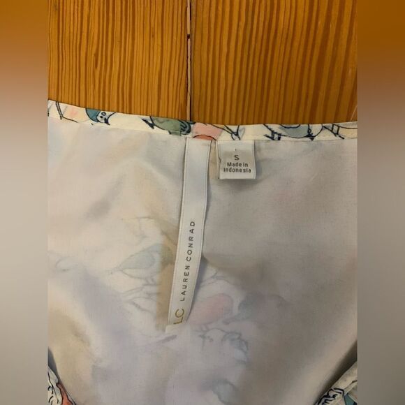 Lauren Conrad Peplum Top - Picture 3 of 5